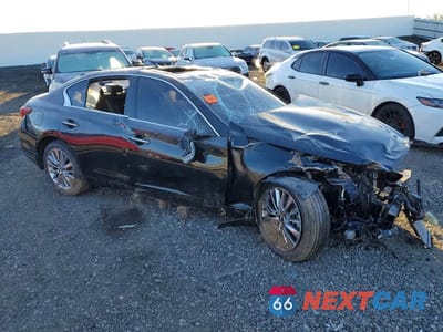Czwarte zdjęcie samochodu z boku: 2022 INFINITI Q50 LUXE VIN:JN1EV7BR1NM340207 - miniatura