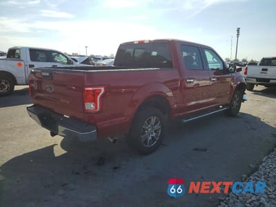 Trzecie zdjęcie samochodu z tyłu: 2016 FORD F150 SUPERCREW VIN:1FTEW1CP3GKF41593 - miniatura