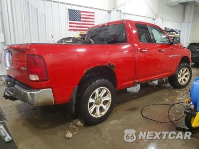 Trzecie zdjęcie samochodu z tyłu: 2012 DODGE RAM 1500 SLT VIN:1C6RD7GT7CS336314 - miniatura