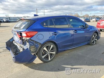 Trzecie zdjęcie samochodu z tyłu: 2017 SUBARU IMPREZA SPORT VIN:4S3GTAK62H3741578 - miniatura