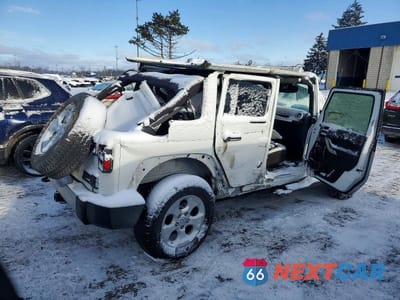 Trzecie zdjęcie samochodu z tyłu: 2015 JEEP WRANGLER UNLIMITED SAHARA VIN:1C4BJWEG3FL653217 - miniatura