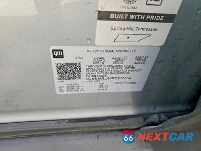 Zdjęcie 13 z 13 samochodu: 2023 GMC ACADIA SLE VIN:1GKKNRL44PZ107754 - miniatura
