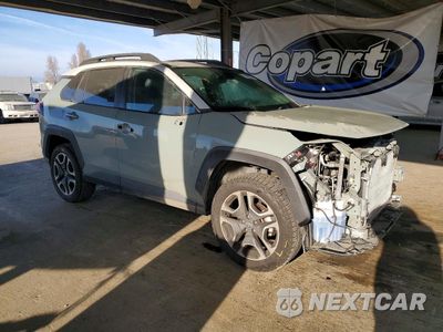 Czwarte zdjęcie samochodu z boku: 2019 TOYOTA RAV4 ADVENTURE VIN:2T3J1RFV3KW019794 - miniatura
