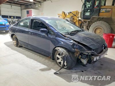 Czwarte zdjęcie samochodu z boku: 2009 HOND CIVIC LX VIN:1HGFA15569L010210 - miniatura