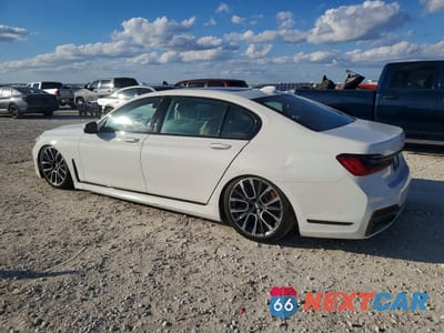 Drugie zdjęcie samochodu z przodu: 2021 BMW 740 I VIN:WBA7T2C07MCF88819 - miniatura