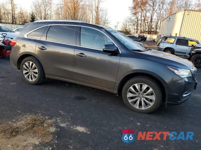 Czwarte zdjęcie samochodu z boku: 2015 ACURA MDX TECHNOLOGY VIN:5FRYD4H4XFB031917 - miniatura