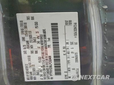 Zdjęcie 13 z 14 samochodu: 2020 FORD F150 SUPER CAB VIN:1FTFX1E58LFC02408 - miniatura