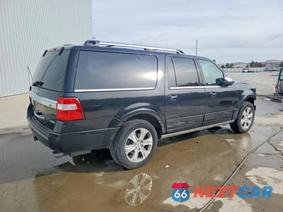 Trzecie zdjęcie samochodu z tyłu: 2015 FORD EXPEDITION EL PLATINUM VIN:1FMJK1MT3FEF14375 - miniatura