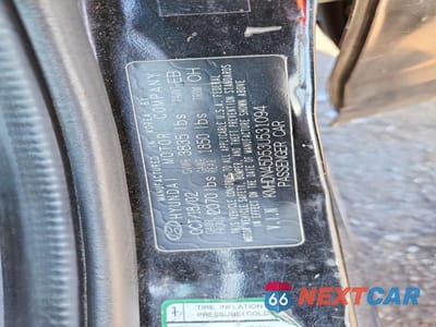 Zdjęcie 13 z 13 samochodu: 2003 HYUNDAI ELANTRA GLS VIN:KMHDN45D53U531094 - miniatura