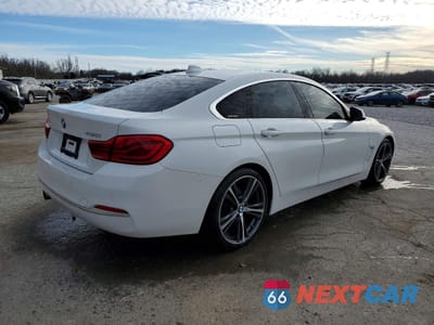 Trzecie zdjęcie samochodu z tyłu: 2018 BMW 430I GRAN COUPE VIN:WBA4J1C55JBM11005 - miniatura