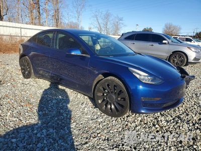 Czwarte zdjęcie samochodu z boku: 2018 TESLA MODEL 3 VIN:5YJ3E1EB6JF063668 - miniatura