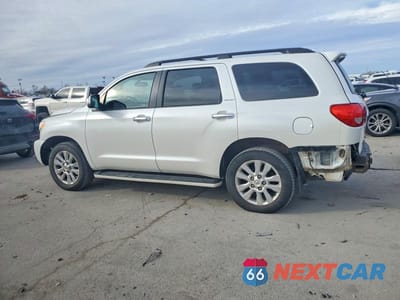 Drugie zdjęcie samochodu z przodu: 2010 TOYOTA SEQUOIA PLATINUM VIN:5TDDW5G17AS027111 - miniatura