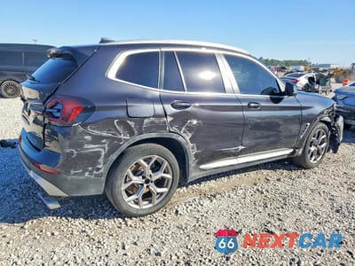 Trzecie zdjęcie samochodu z tyłu: 2024 BMW X3 SDRIVE30I VIN:WBX47DP07RN252373 - miniatura
