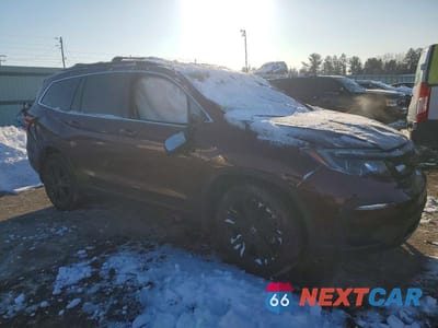 Czwarte zdjęcie samochodu z boku: 2022 HONDA PILOT SE VIN:5FNYF6H26NB097045 - miniatura