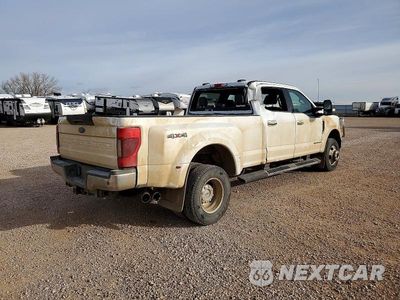 Trzecie zdjęcie samochodu z tyłu: 2022 FORD F350 SUPER DUTY VIN:1FT8W3DT4NEC11347 - miniatura