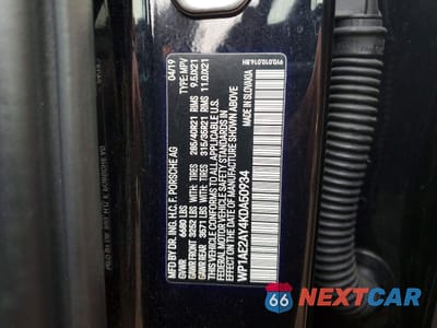 Zdjęcie 13 z 13 samochodu: 2019 PORSCHE CAYENNE SE HYBRID VIN:WP1AE2AY4KDA50934 - miniatura