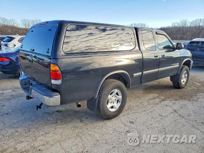 Trzecie zdjęcie samochodu z tyłu: 2000 TOYOTA TUNDRA ACCESS CAB VIN:5TBBT4412YS041581 - miniatura