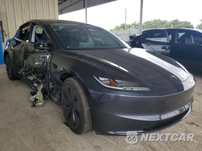 Czwarte zdjęcie samochodu z boku: 2024 TESLA MODEL 3 VIN:5YJ3E1EA6RF870842 - miniatura