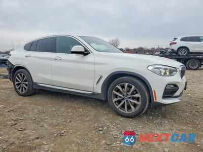 Czwarte zdjęcie samochodu z boku: 2019 BMW X4 XDRIVE30I VIN:5UXUJ3C58KLG56893 - miniatura