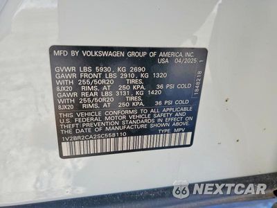 Zdjęcie 14 z 14 samochodu: 2025 VOLKSWAGEN ATLAS SEL VIN:1V2BR2CA2SC558110 - miniatura