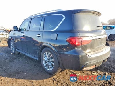 Drugie zdjęcie samochodu z przodu: 2019 INFINITI QX80 LUXE VIN:JN8AZ2NE0K9232644 - miniatura