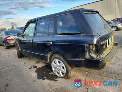 Drugie zdjęcie samochodu z przodu: 2003 LAND ROVER RANGE ROVER HSE VIN:SALME114X3A117800 - miniatura