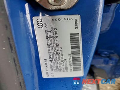 Zdjęcie 12 z 12 samochodu: 2024 AUDI RS E-TRON GT VIN:WAUBHBFW3R7900076 - miniatura