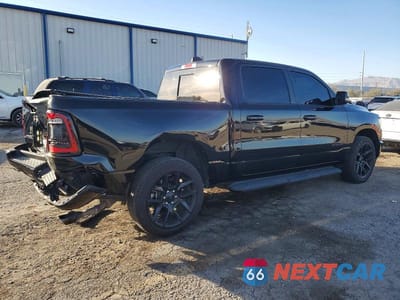 Trzecie zdjęcie samochodu z tyłu: 2023 RAM 1500 LARAMIE VIN:1C6SRFJM0PN556185 - miniatura