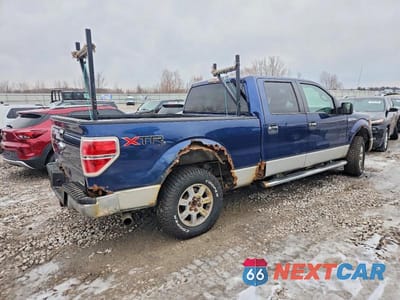 Trzecie zdjęcie samochodu z tyłu: 2011 FORD F150 SUPERCREW VIN:1FTFW1EF9BFA98151 - miniatura