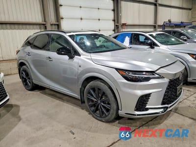 Czwarte zdjęcie samochodu z boku: 2024 LEXUS RX 500H F SPORT VIN:2T2BCMEA2RC013663 - miniatura