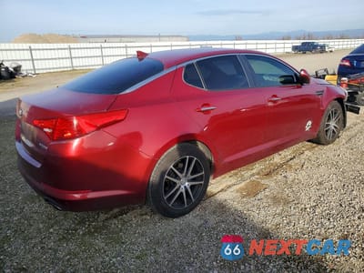 Trzecie zdjęcie samochodu z tyłu: 2013 KIA OPTIMA EX VIN:5XXGN4A74DG174015 - miniatura