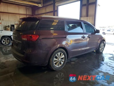 Trzecie zdjęcie samochodu z tyłu: 2016 KIA SEDONA LX VIN:KNDMB5C17G6143306 - miniatura