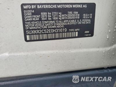 Zdjęcie 13 z 13 samochodu: 2014 BMW X5 SDRIVE35I VIN:5UXKR2C52E0H31619 - miniatura