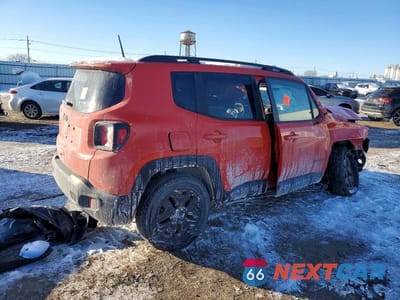 Trzecie zdjęcie samochodu z tyłu: 2018 JEEP RENEGADE SPORT VIN:ZACCJBAB4JPJ07230 - miniatura
