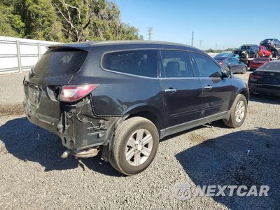 Trzecie zdjęcie samochodu z tyłu: 2014 CHEVROLET TRAVERSE LT VIN:1GNKRHKD3EJ371594 - miniatura