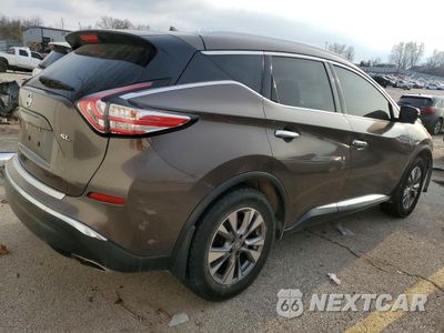 Trzecie zdjęcie samochodu z tyłu: 2015 NISSAN MURANO S VIN:5N1AZ2MG1FN223880 - miniatura