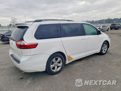 Trzecie zdjęcie samochodu z tyłu: 2015 TOYOTA SIENNA LE VIN:5TDKK3DC2FS654285 - miniatura