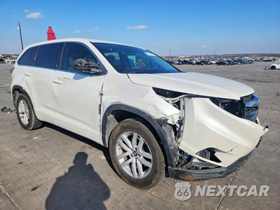 Czwarte zdjęcie samochodu z boku: 2016 TOYOTA HIGHLANDER LE VIN:5TDZKRFH0GS171891 - miniatura