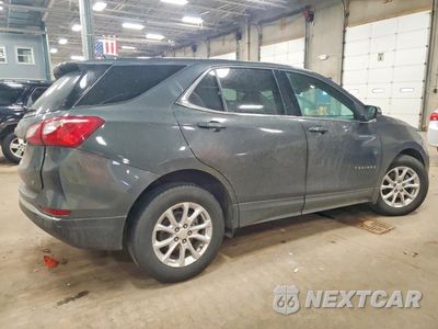 Trzecie zdjęcie samochodu z tyłu: 2019 CHEVROLET EQUINOX LT VIN:3GNAXKEV6KS610018 - miniatura