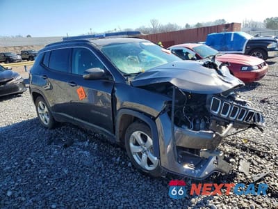 Czwarte zdjęcie samochodu z boku: 2021 JEEP COMPASS LA VIN:3C4NJCBB0MT518380 - miniatura