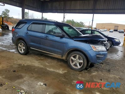 Czwarte zdjęcie samochodu z boku: 2018 FORD EXPLORER XLT VIN:1FM5K7D81JGA23526 - miniatura