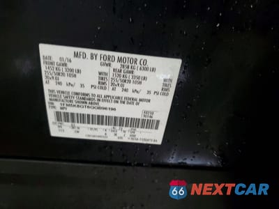 Zdjęcie 13 z 14 samochodu: 2016 FORD EXPLORER SPORT VIN:1FM5K8GT6GGB96196 - miniatura