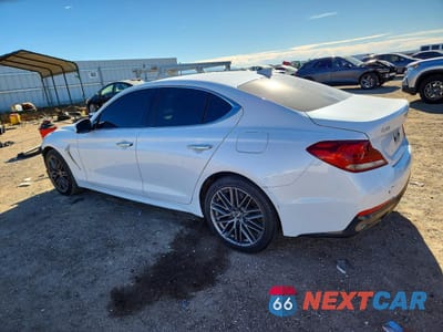 Drugie zdjęcie samochodu z przodu: 2019 GENESIS G70 ADVANCED VIN:KMTG64LA1KU026001 - miniatura