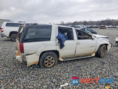 Trzecie zdjęcie samochodu z tyłu: 2000 CADILLAC ESCALADE VIN:1GYEK13R4YR137296 - miniatura
