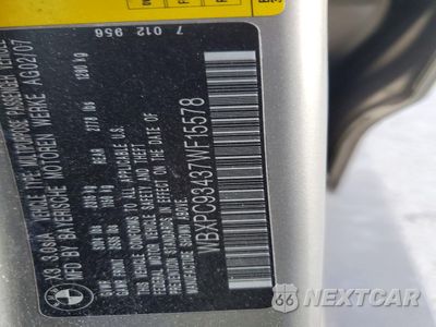 Zdjęcie 13 z 13 samochodu: 2007 BMW X3 3.0SI VIN:WBXPC93437WF15578 - miniatura