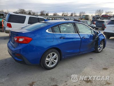 Trzecie zdjęcie samochodu z tyłu: 2017 CHEVROLET CRUZE LT VIN:1G1BE5SM2H7166877 - miniatura