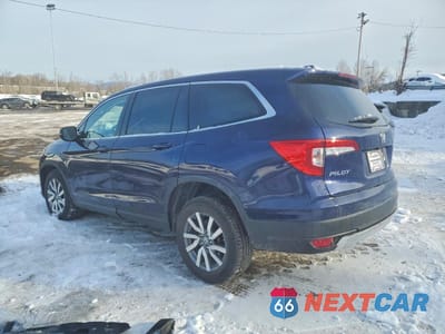 Drugie zdjęcie samochodu z przodu: 2019 HONDA PILOT EXL VIN:5FNYF6H53KB080841 - miniatura