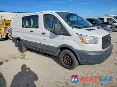 Czwarte zdjęcie samochodu z boku: 2015 FORD TRANSIT VIN:1FTNR1ZM2FKA35031 - miniatura
