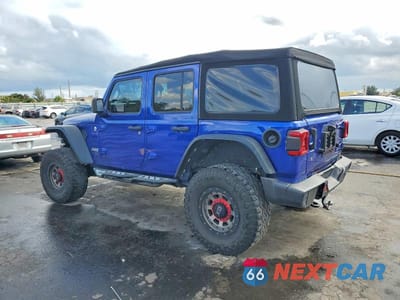 Drugie zdjęcie samochodu z przodu: 2020 JEEP WRANGLER UNLIMITED SPORT VIN:1C4HJXDN9LW223623 - miniatura