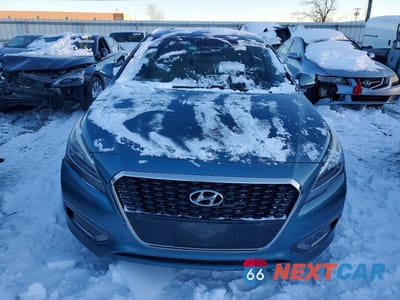 Piąte zdjęcie samochodu w środku: 2016 HYUNDAI SONATA HYBRID VIN:KMHE24L16GA012911 - miniatura